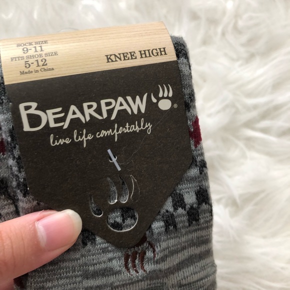 NWT Bearpaw Knee High scrunchy Socks winter boots - Picture 4 of 6